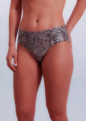JOOP! Bikini-Hose Python Animalprint, leicht glänzend