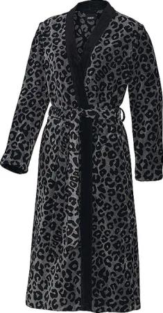 JOOP Damen Bademantel Leo Graphit grau | 44-46