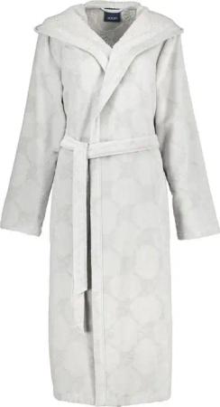 JOOP! Damenbademantel 1652 Kapuze Velours, Kapuze, 100% Baumwolle