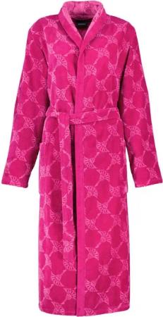 JOOP! Damenbademantel Cornflower 1645 Schalkragen Velours, Schalkragen, 100% Baumwolle