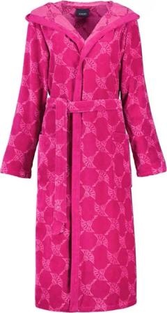 JOOP! Damenbademantel Cornflower 1646 Kapuze Velours, Kapuze, 100% Baumwolle