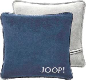 JOOP! Dekokissen Kissenhülle UNI Doubleface 50x50 cm, Joop!-Buchstaben, Wendeoptik