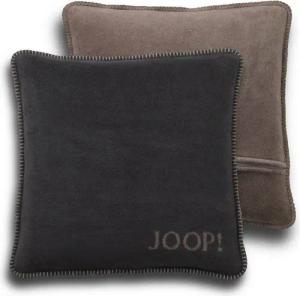 JOOP! Dekokissen Kissenhülle UNI Doubleface 50x50 cm, Joop!-Buchstaben, Wendeoptik