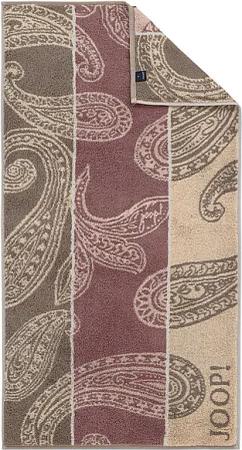 JOOP Duschtuch 80x150cm CONTOUR PAISLY Mauve beere