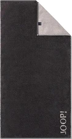 JOOP Duschtuch 80x150cm DIVEDED DOUBLEFACE Stein grau