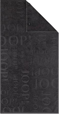 JOOP Duschtuch 80x150cm STUDIO REPEAT Basalt schwarz