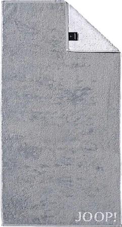 JOOP Duschtuch Doubleface 80x150cm (Silber) grau