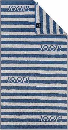 JOOP Duschtuch SPLIT STRIPES 80x150cm Ocean dunkelblau