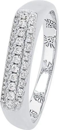 JOOP! Fingerring, mit Zirkonia (synth)