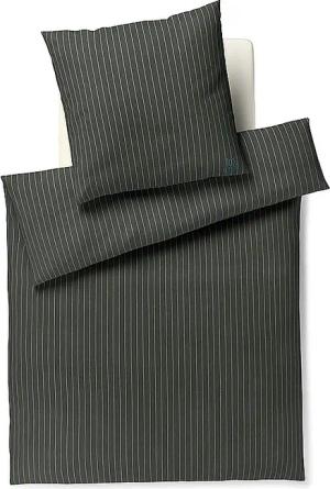 JOOP Flanell Bettwäsche 70x90cm/140x200cm SOFT STRIPES  hellgrün