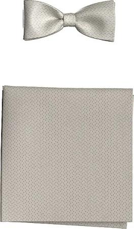 JOOP Geschenkset Fliege und Stecktuch hellbraun