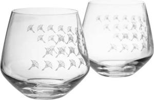 JOOP! Glas JOOP! LIVING - FADED CORNFLOWER Wasserglas 2er Set, 2-tlg., Glas