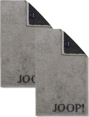 JOOP! Handtuch 2 Stück Joop! Gästetuch Classic 1720-77 platin 30x50, Walkfrottier (2-St), Baumwolle