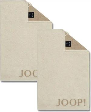 JOOP! Handtuch 2 Stück Joop! Gästetuch Classic Creme Beige 1600-36 30x50, Walkfrottier, 100% Baumwolle