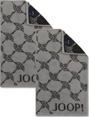 JOOP! Handtuch 2 Stück Joop! Gästetuch Cornflower 1721-77 platin 30x50, Walkfrottier (2-St), Baumwolle