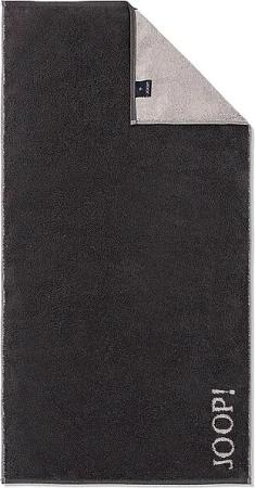 JOOP Handtuch 50x100cm DIVEDED DOUBLEFACE Stein grau