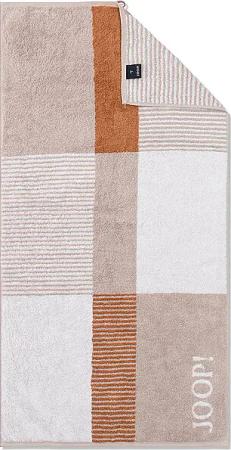 JOOP Handtuch 50x100cm DIVIDED SQUARES Natur beige