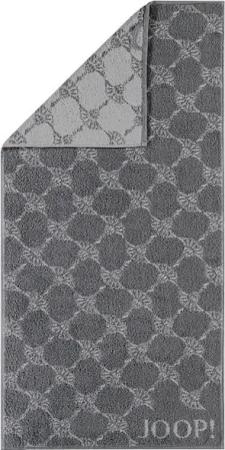 JOOP Handtuch Cornflower 50x100cm (Anthrazit) grau