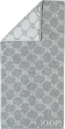 JOOP Handtuch Cornflower 50x100cm (silber) grau