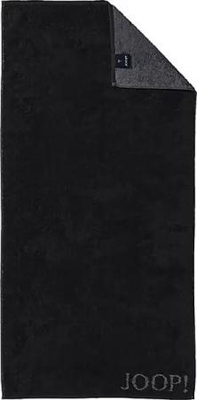 JOOP Handtuch Doubleface 50x100cm (Schwarz) schwarz