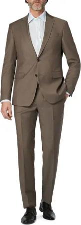 JOOP! Herren Anzug braun meliert