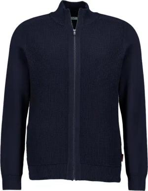 JOOP! Herren Cardigan blau unifarben