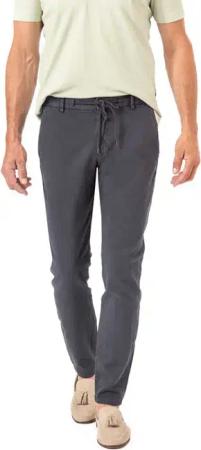 JOOP! Herren Chino blau Baumwolle-Leinen