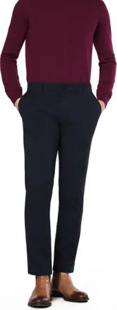 JOOP! Herren Chino blau Mikrofaser