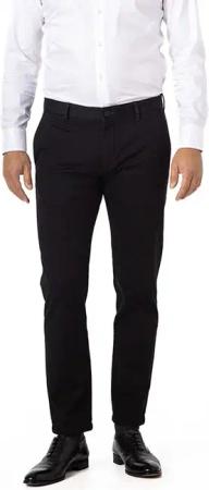 JOOP! Herren Chino schwarz Baumwolle