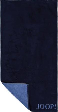 JOOP! Herren Duschtuch blau Baumwolle & Mix