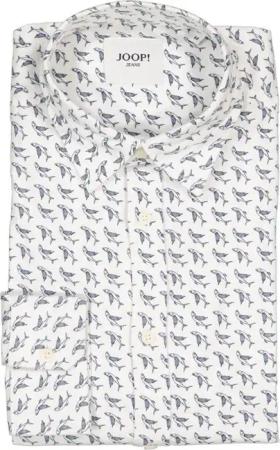 JOOP! Herren Hemd blau Baumwolle