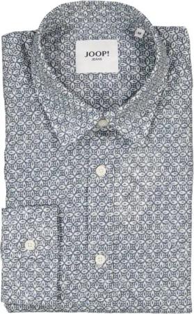 JOOP! Herren Hemd blau Baumwolle