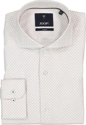 JOOP! Herren Hemd braun gemustert Slim Fit