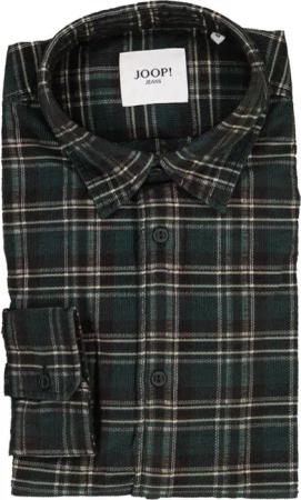 JOOP! Herren Hemd schwarz kariert