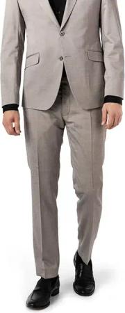 JOOP! Herren Hose beige Wolle