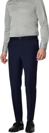 JOOP! Herren Hose blau Woll-Stretch