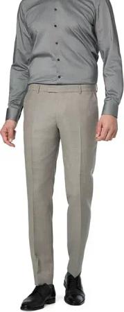 JOOP! Herren Hose braun Schurwolle