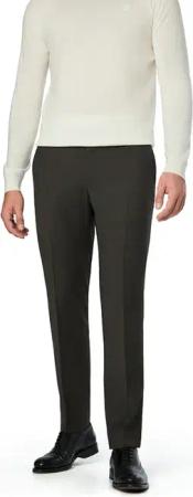 JOOP! Herren Hose braun Wolle