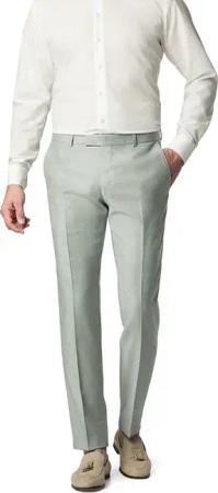 JOOP! Herren Hosen grün meliert Slim Fit