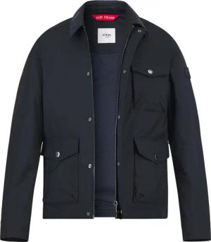 JOOP! Herren Jacke blau Mikrofaser unifarben