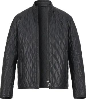 JOOP! Herren Lederjacke schwarz