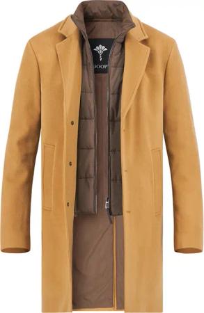 JOOP! Herren Mantel beige unifarben
