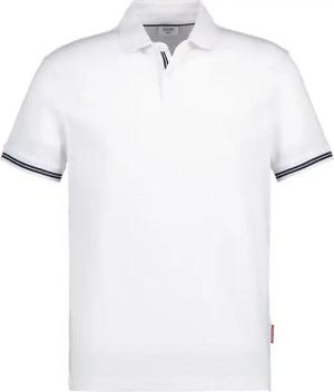 JOOP! Herren Polo-Shirt weiß Baumwoll-Stretch