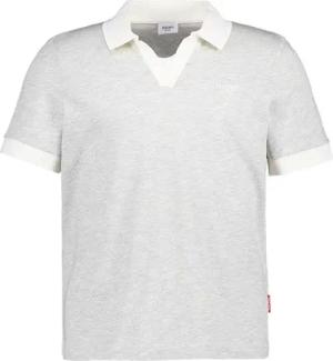 JOOP! Herren Polo-Shirt weiß meliert