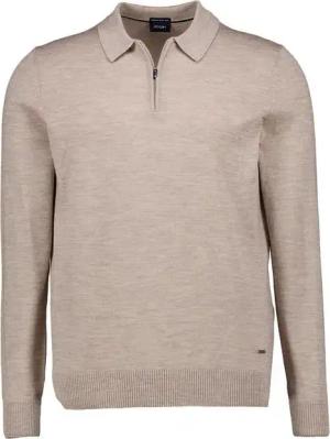 JOOP! Herren Pullover beige unifarben