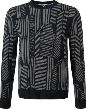 JOOP! Herren Pullover grau Gemustert