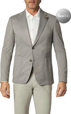 JOOP! Herren Sakko beige gemustert Slim Fit
