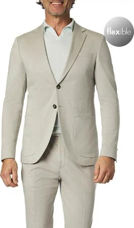 JOOP! Herren Sakko beige meliert Slim Fit