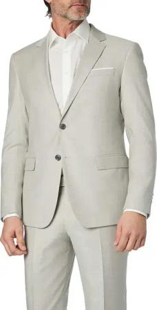 JOOP! Herren Sakko beige meliert Slim Fit