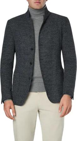 JOOP! Herren Sakko blau meliert Slim Fit